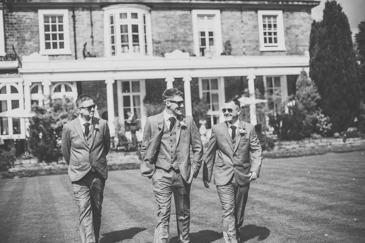 Emily and Wes's wedding at Ringwood Hall, Chesterfield — photo 11 of 78