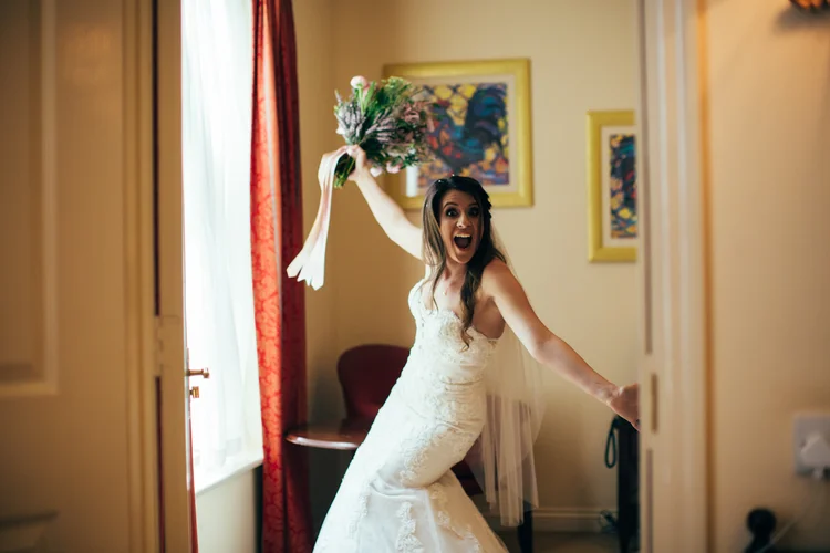 Emily and Wes's wedding at Ringwood Hall, Chesterfield — photo 25 of 78