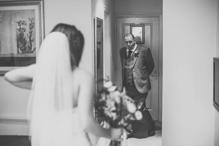 Emily and Wes's wedding at Ringwood Hall, Chesterfield — photo 30 of 78