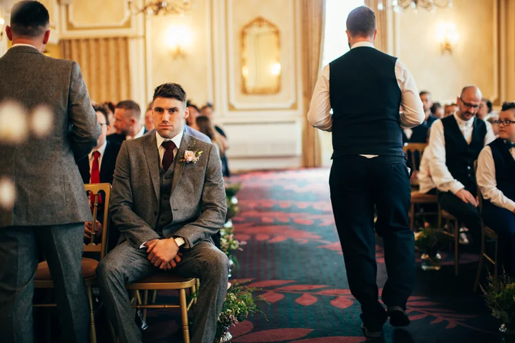 Emily and Wes's wedding at Ringwood Hall, Chesterfield — photo 34 of 78