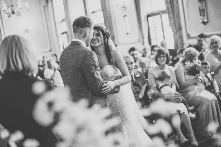 Emily and Wes's wedding at Ringwood Hall, Chesterfield — photo 39 of 78