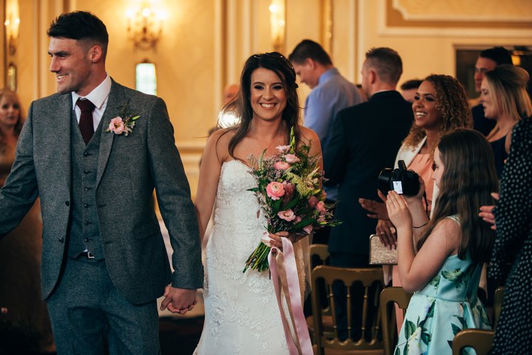Emily and Wes's wedding at Ringwood Hall, Chesterfield — photo 41 of 78