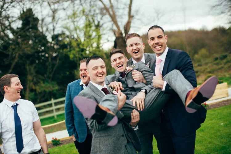 Emily and Wes's wedding at Ringwood Hall, Chesterfield — photo 50 of 78