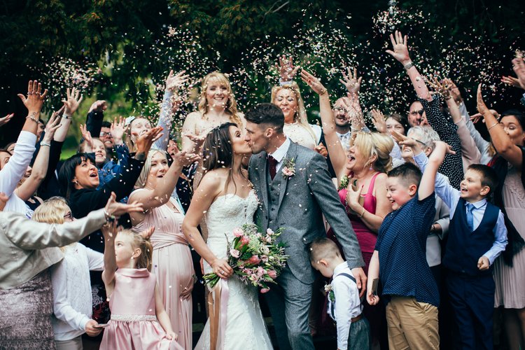 Emily and Wes's wedding at Ringwood Hall, Chesterfield — photo 59 of 78