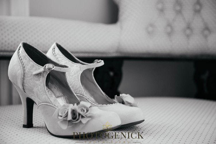 Anne and Mike's marquee wedding in Richmond, North Yorkshire — photo 3 of 57