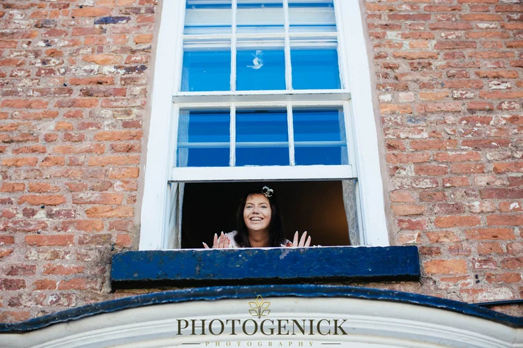 Anne and Mike's marquee wedding in Richmond, North Yorkshire — photo 5 of 57