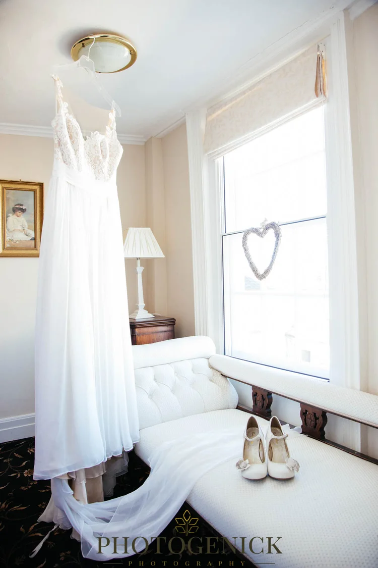 Anne and Mike's marquee wedding in Richmond, North Yorkshire — photo 6 of 57
