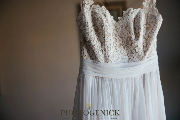 Anne and Mike's marquee wedding in Richmond, North Yorkshire — photo 7 of 57
