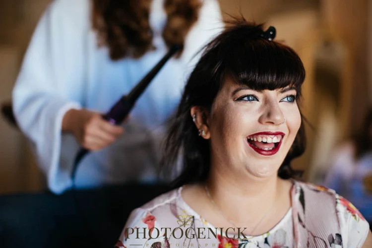 Anne and Mike's marquee wedding in Richmond, North Yorkshire — photo 9 of 57