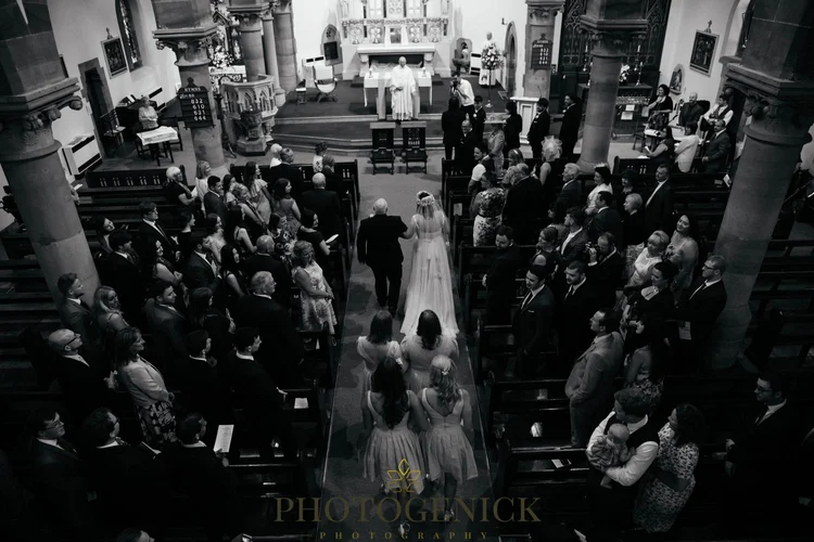 Anne and Mike's marquee wedding in Richmond, North Yorkshire — photo 22 of 57