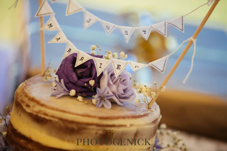 Anne and Mike's marquee wedding in Richmond, North Yorkshire — photo 38 of 57