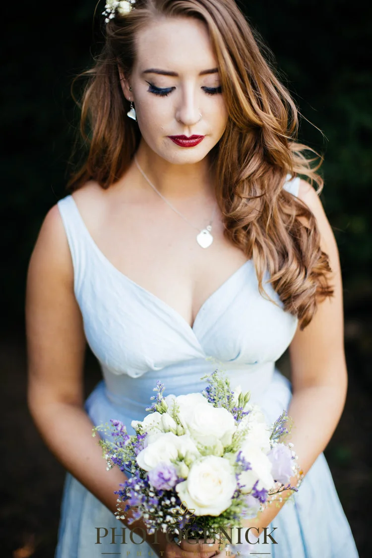 Anne and Mike's marquee wedding in Richmond, North Yorkshire — photo 44 of 57