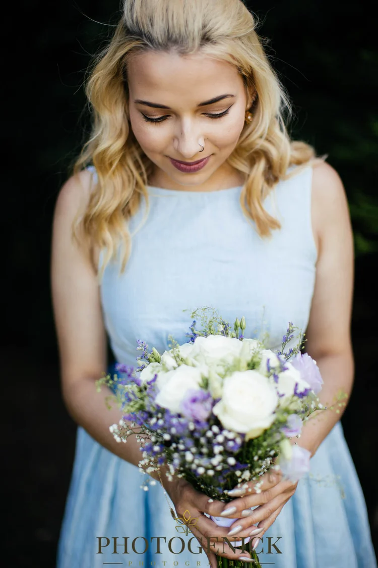 Anne and Mike's marquee wedding in Richmond, North Yorkshire — photo 45 of 57