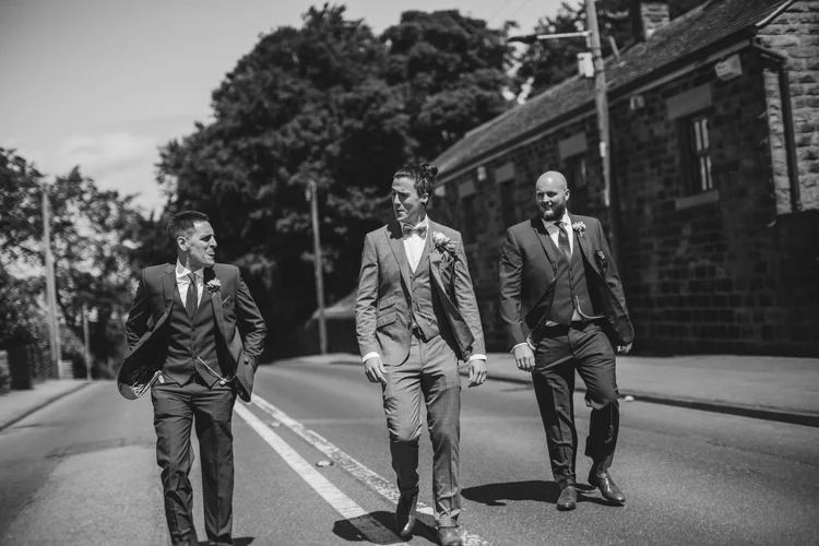 Jen and Craig's wedding at Cubley Hall, Barnsley — photo 9 of 65