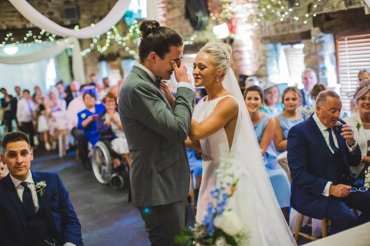 Jen and Craig's wedding at Cubley Hall, Barnsley — photo 27 of 65