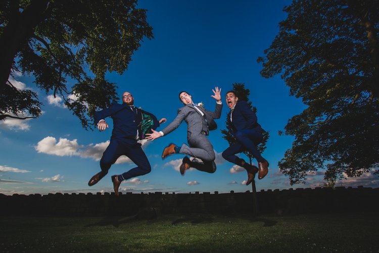 Jen and Craig's wedding at Cubley Hall, Barnsley — photo 55 of 65