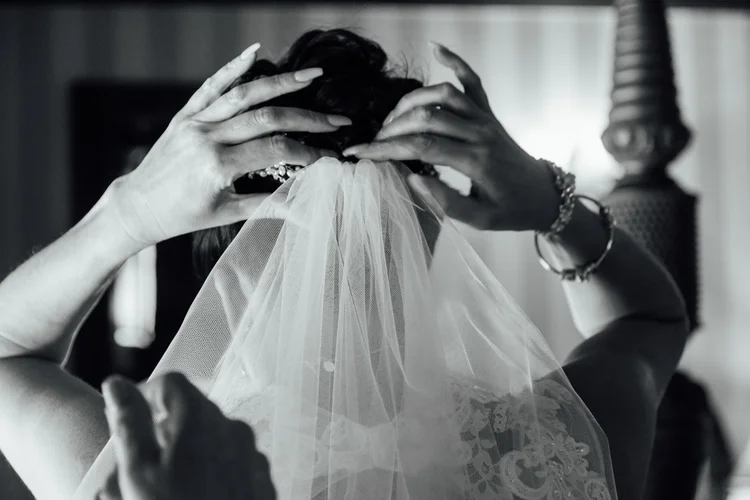 Pauline and Nigel's wedding at Whitley Hall, Sheffield — photo 9 of 38