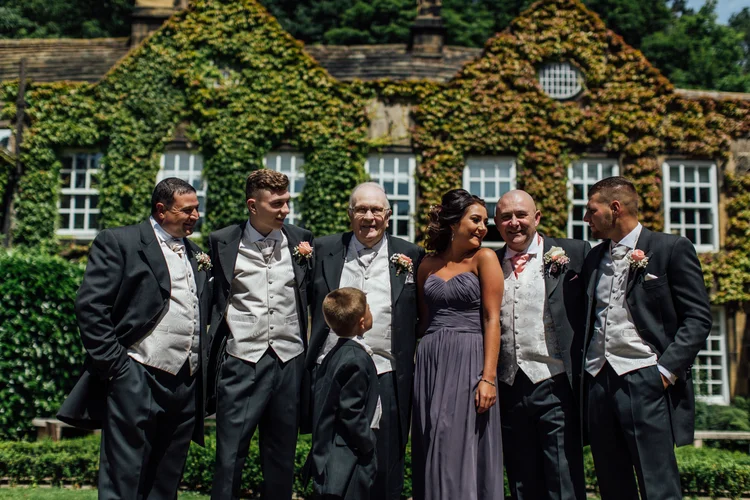 Pauline and Nigel's wedding at Whitley Hall, Sheffield — photo 10 of 38