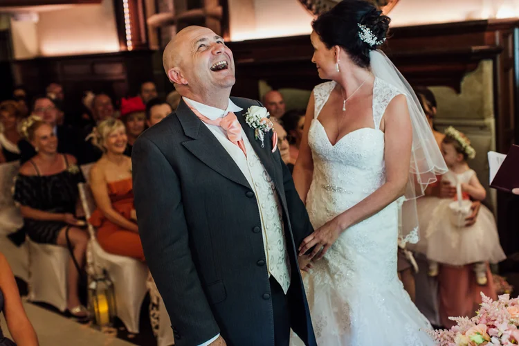 Pauline and Nigel's wedding at Whitley Hall, Sheffield — photo 14 of 38
