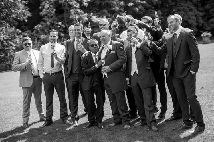 Pauline and Nigel's wedding at Whitley Hall, Sheffield — photo 17 of 38
