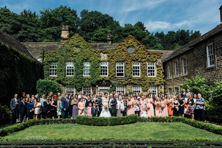 Pauline and Nigel's wedding at Whitley Hall, Sheffield — photo 18 of 38