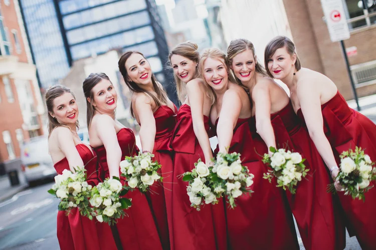 Lisa and Rob's London wedding at St Lawrence Jewry and MC Motors — photo 19 of 146