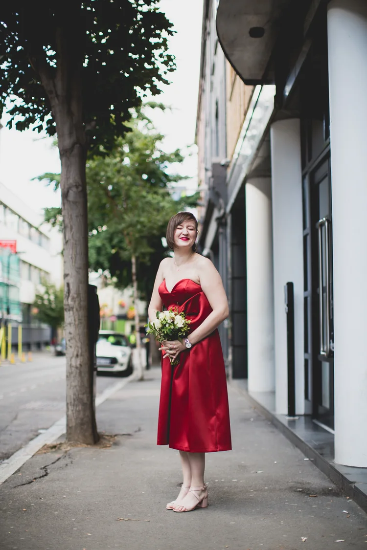 Lisa and Rob's London wedding at St Lawrence Jewry and MC Motors — photo 21 of 146