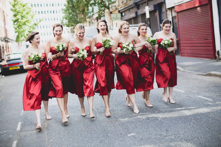 Lisa and Rob's London wedding at St Lawrence Jewry and MC Motors — photo 28 of 146