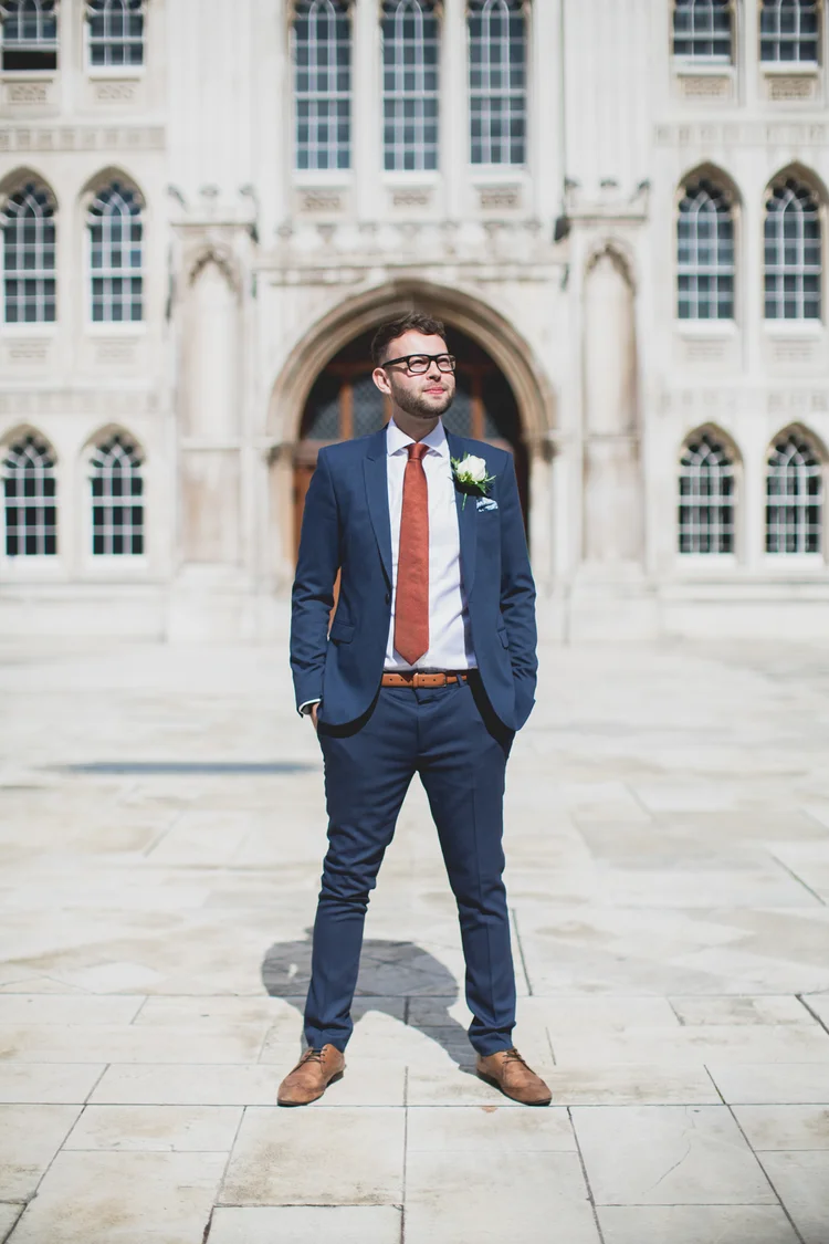 Lisa and Rob's London wedding at St Lawrence Jewry and MC Motors — photo 42 of 146