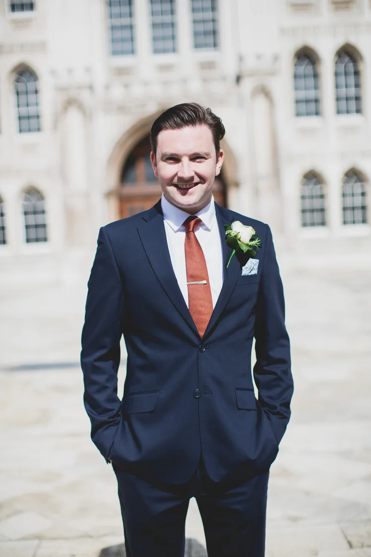 Lisa and Rob's London wedding at St Lawrence Jewry and MC Motors — photo 43 of 146