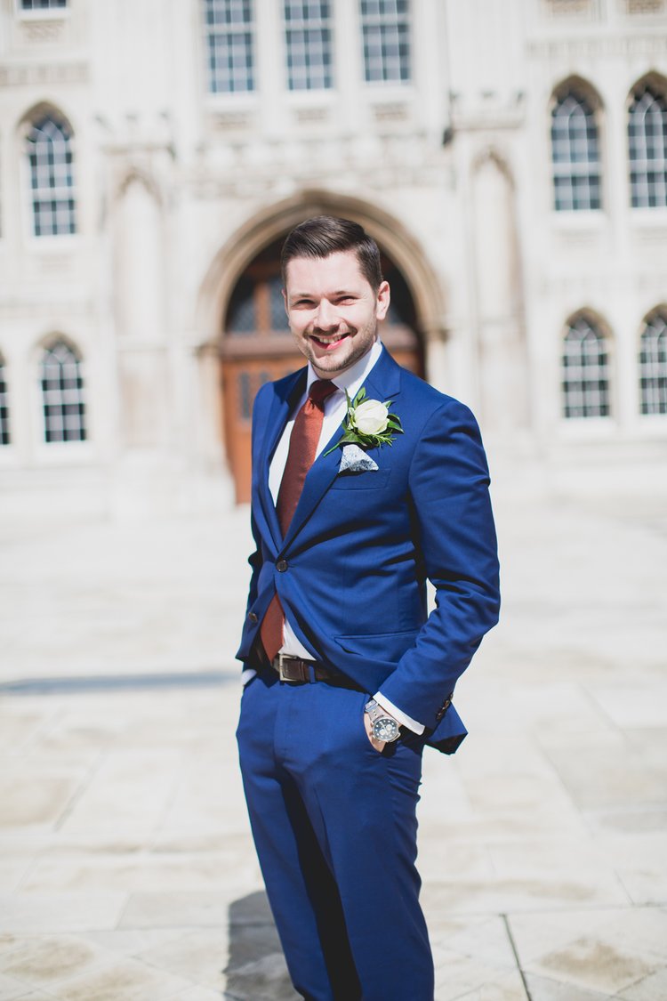 Lisa and Rob's London wedding at St Lawrence Jewry and MC Motors — photo 44 of 146