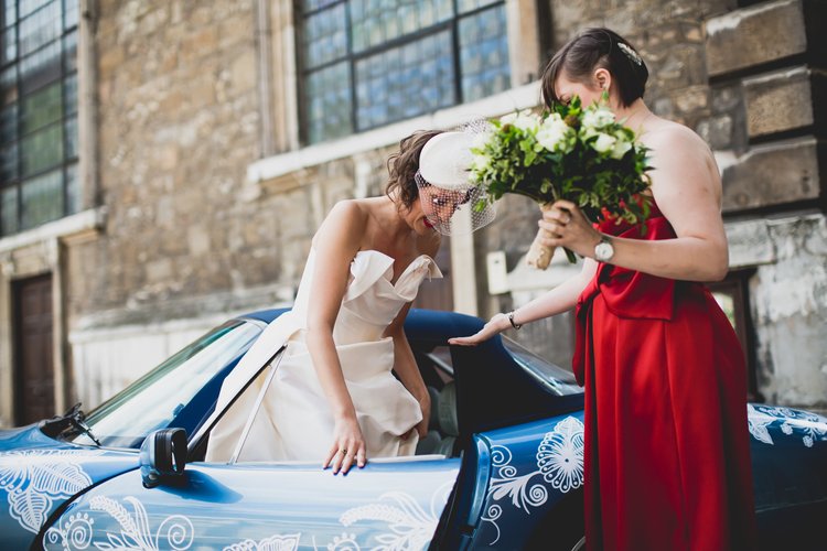 Lisa and Rob's London wedding at St Lawrence Jewry and MC Motors — photo 60 of 146