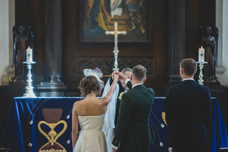 Lisa and Rob's London wedding at St Lawrence Jewry and MC Motors — photo 71 of 146