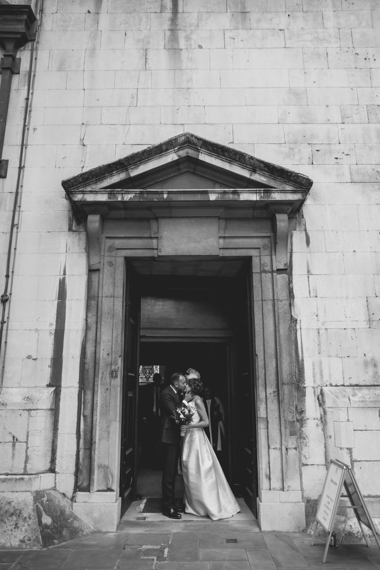 Lisa and Rob's London wedding at St Lawrence Jewry and MC Motors — photo 74 of 146