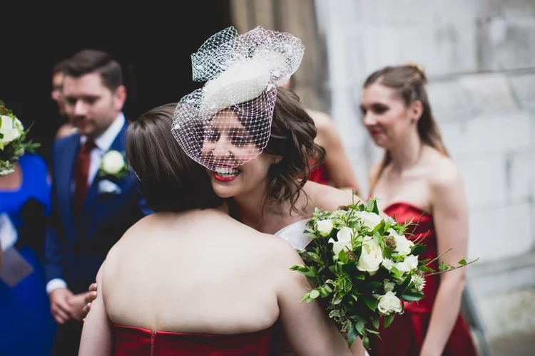 Lisa and Rob's London wedding at St Lawrence Jewry and MC Motors — photo 76 of 146