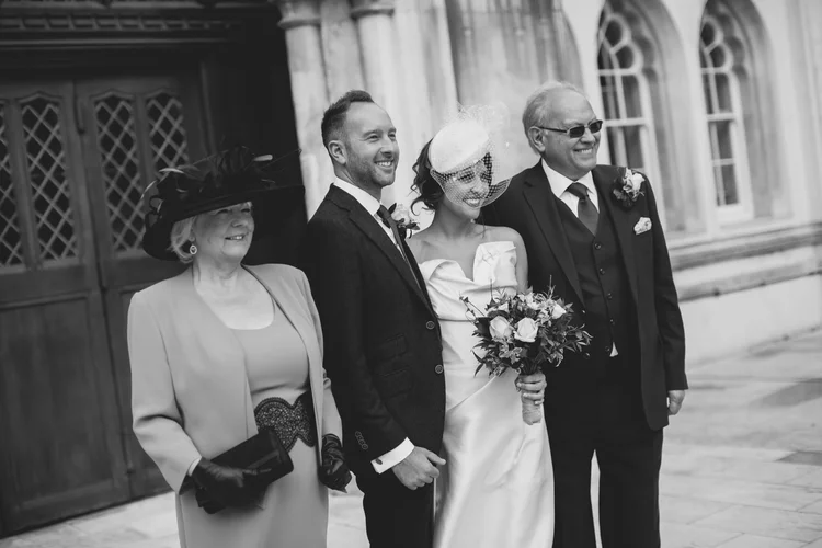Lisa and Rob's London wedding at St Lawrence Jewry and MC Motors — photo 83 of 146