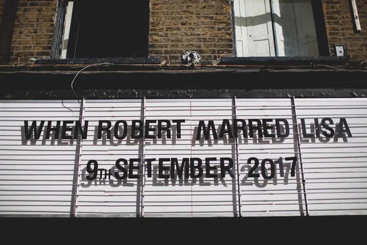 Lisa and Rob's London wedding at St Lawrence Jewry and MC Motors — photo 106 of 146