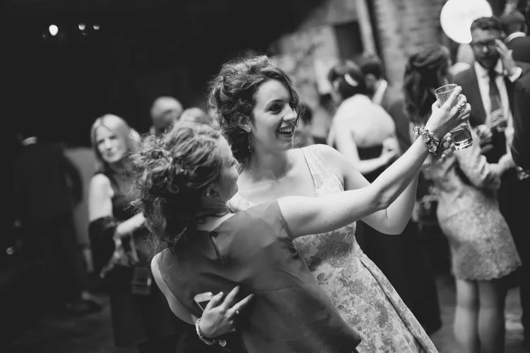 Lisa and Rob's London wedding at St Lawrence Jewry and MC Motors — photo 107 of 146