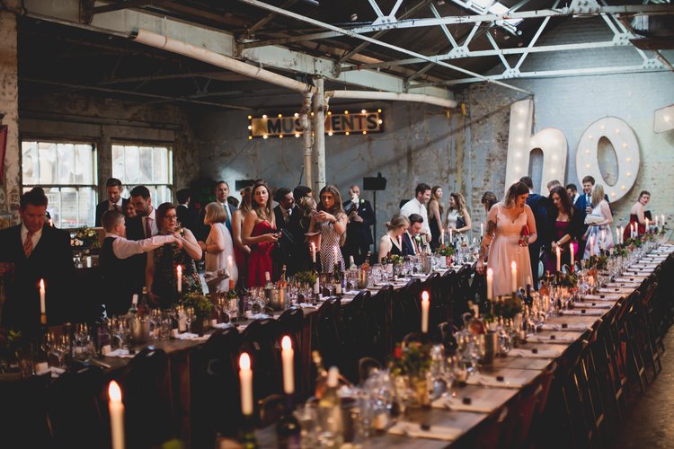 Lisa and Rob's London wedding at St Lawrence Jewry and MC Motors — photo 124 of 146
