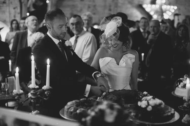 Lisa and Rob's London wedding at St Lawrence Jewry and MC Motors — photo 126 of 146
