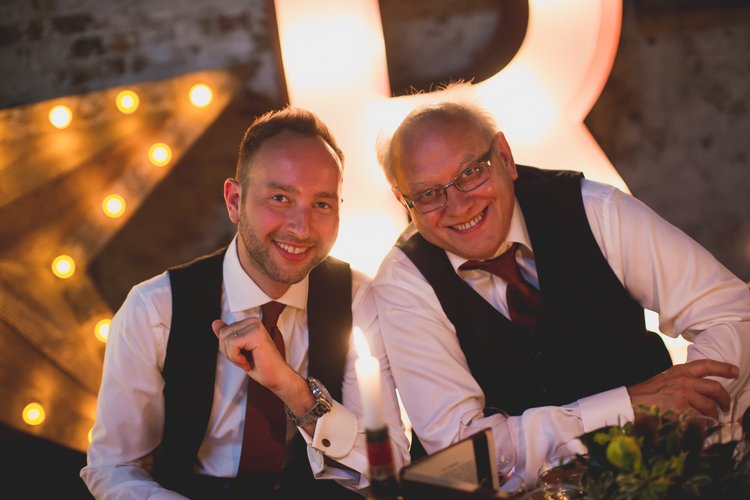 Lisa and Rob's London wedding at St Lawrence Jewry and MC Motors — photo 132 of 146