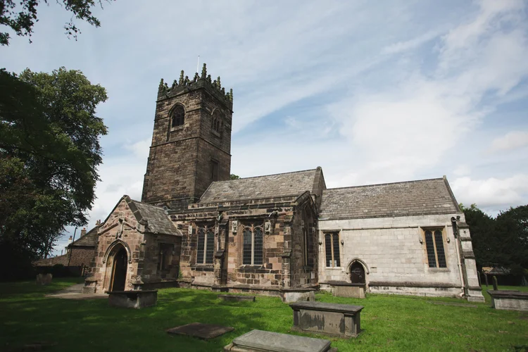 Amy and Will's wedding at Aston Church and Peak Edge Hotel — photo 16 of 85