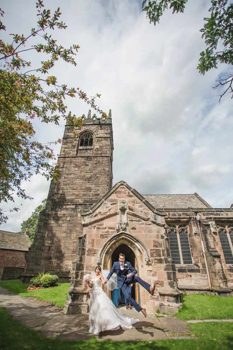 Amy and Will's wedding at Aston Church and Peak Edge Hotel — photo 38 of 85