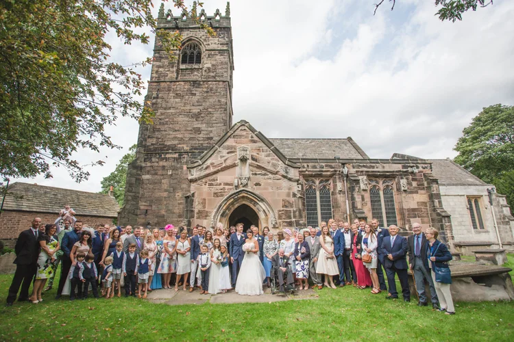 Amy and Will's wedding at Aston Church and Peak Edge Hotel — photo 39 of 85