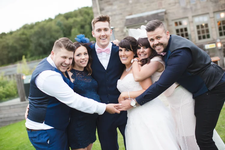 Amy and Will's wedding at Aston Church and Peak Edge Hotel — photo 78 of 85