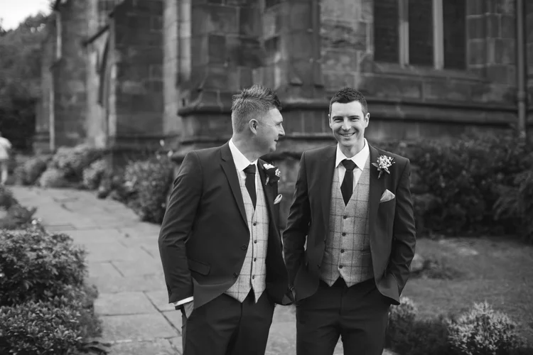 Sarah and Andy's wedding at Ecclesfield Church and Wortley Hall — photo 15 of 97
