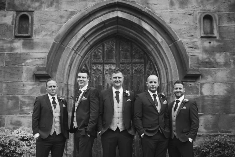 Sarah and Andy's wedding at Ecclesfield Church and Wortley Hall — photo 16 of 97