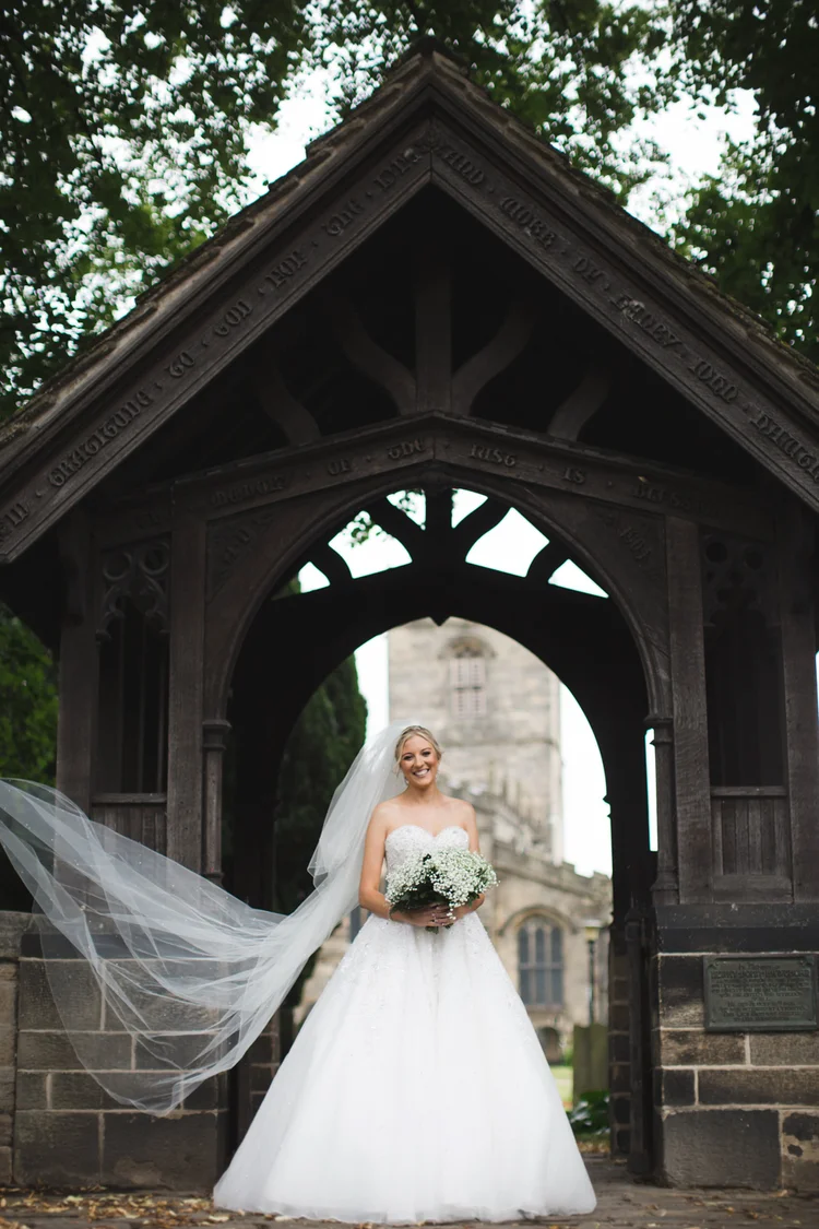 Sarah and Andy's wedding at Ecclesfield Church and Wortley Hall — photo 33 of 97