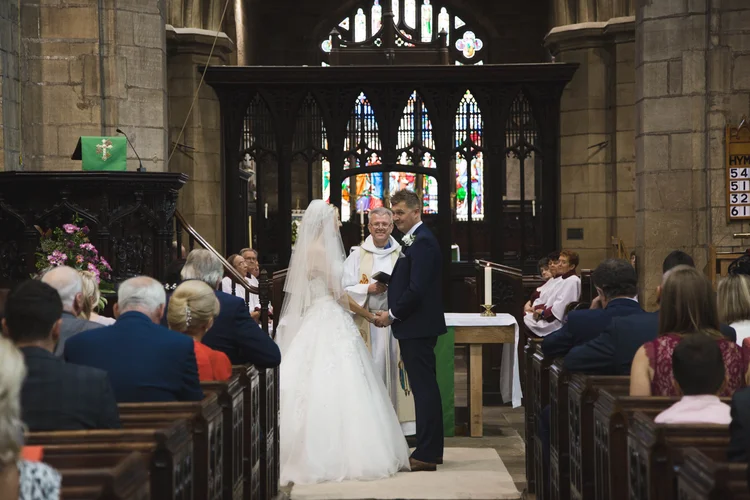 Sarah and Andy's wedding at Ecclesfield Church and Wortley Hall — photo 40 of 97