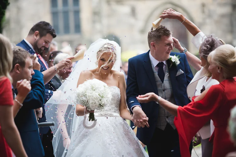 Sarah and Andy's wedding at Ecclesfield Church and Wortley Hall — photo 50 of 97